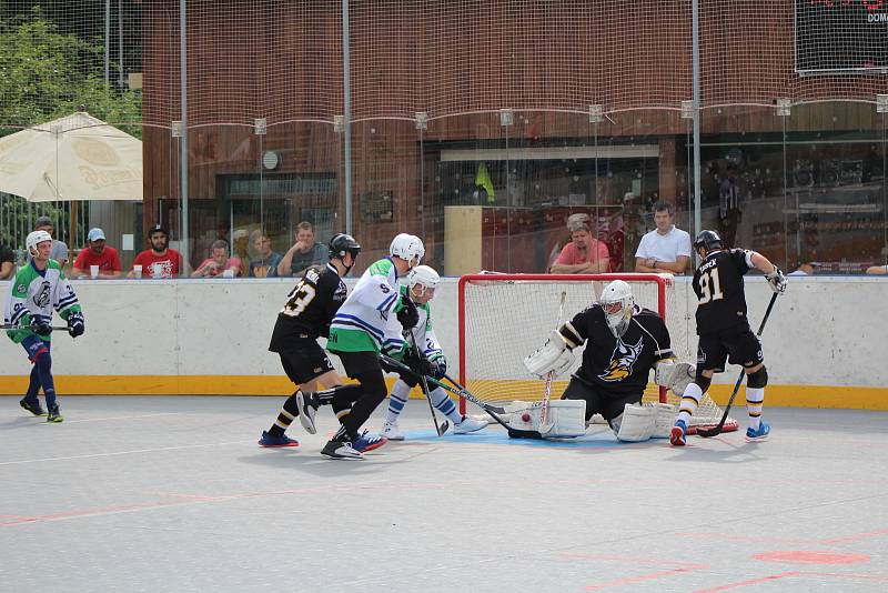 Hokejbalová příprava: HBC Prachatice - HBC Plzeň 1:2.