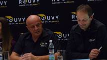 Tisková konference ROUVY Specialize Cycling teamu. Foto: Zdeněk Formánek
