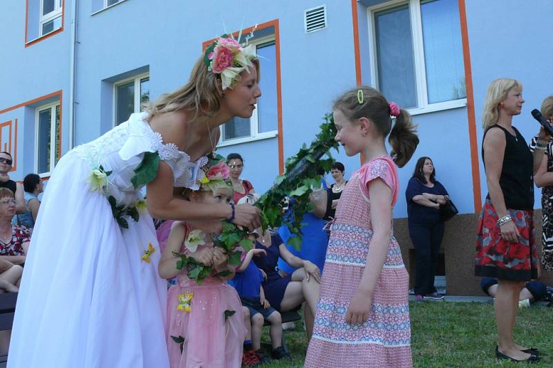 Budoucí školáci se loučili s mateřskou školou v Zahradní ulici.