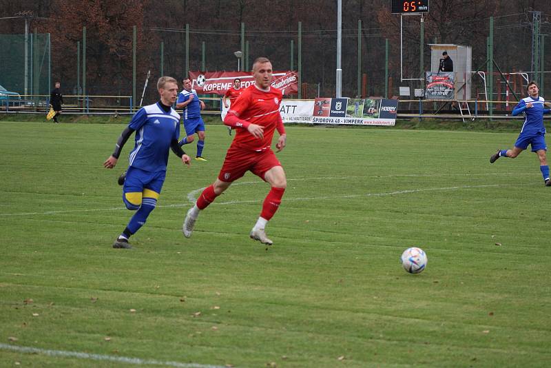 Fotbalová I.A třída: SK Čkyně - 1. FC Netilice 5:0 (0:0).