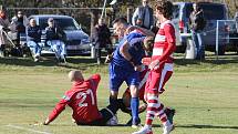 Fotbalová I.B třída: Husinec - Lhenice 1:2.