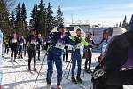 V sobotu odpoledne absolvovali lyžaři v okolí Churáňova Kašperskou 30 volnou technikou.