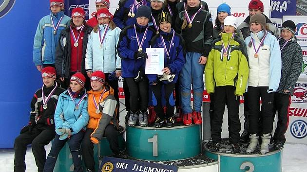 Ski klub Šumava vyhrál finále závodu Hledáme novou K. Neumannovou.