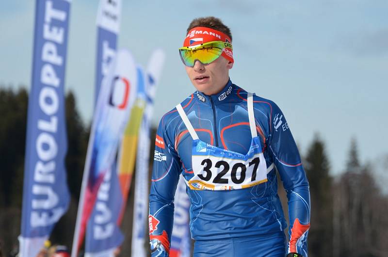 První díl 32. ročníku Šumavského Skimaratonu absolvovali lyžaři klasici mezi Modravou a Kvildou. Běželo se volnou technikou, zítra je na programu klasika.Foto: Zdeněk Formánek