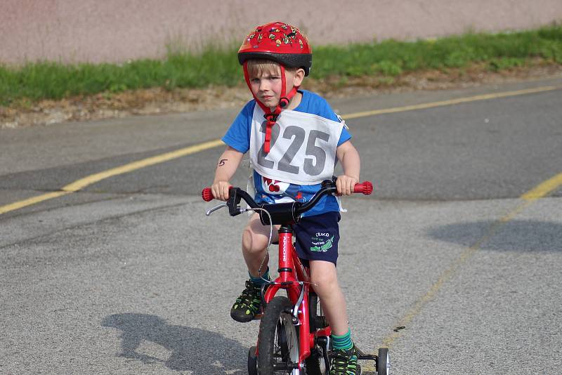 Dětský triatlon Prachatice 2018.