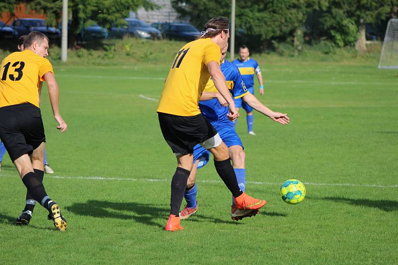 Fotbalový OP Prachaticka: Vlachovo Březí - Vacov B 2:2.