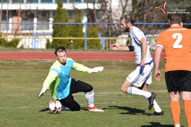 Fotbalová I.A: Vimperk - Nová Ves u ČB 1:4.