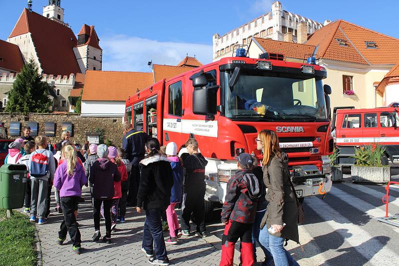 Český červený kříž pořádal branné dny ve Vimperku a v Prachaticích.