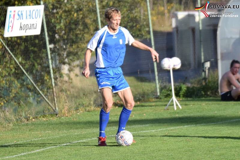 Fotbalový OP Prachaticka: Vacov B - Volary 5:2.