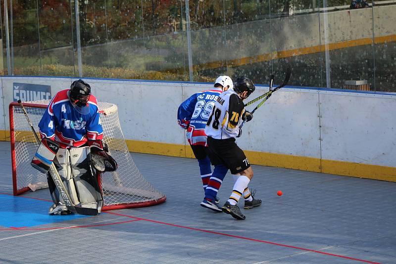 Hokejbalová II. liga jih: HBC Prachatice B - HBC Rosa ČB 5:2.