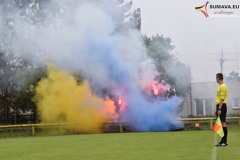 Vimperští fotbalisté zakončili sezonu na Lokomotivě České Budějovice.