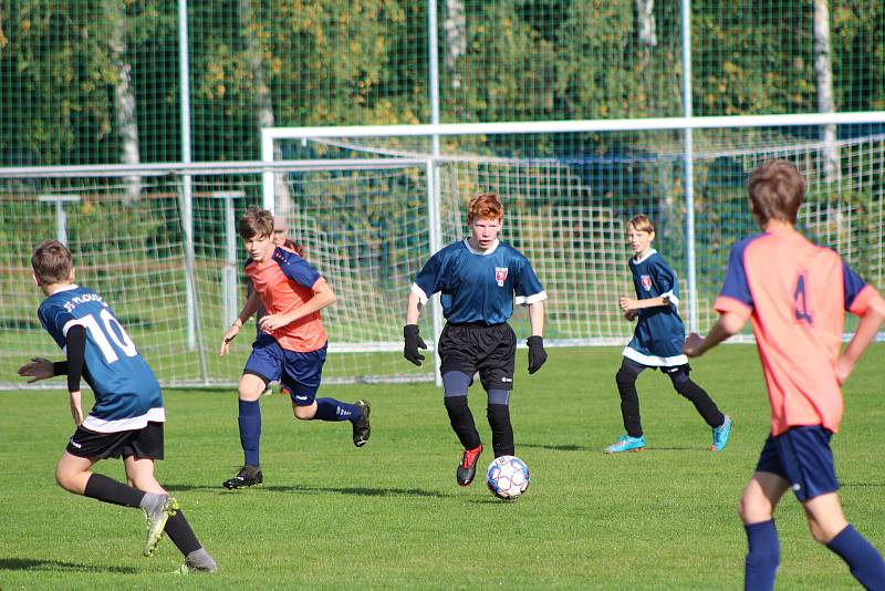 OP žáci: Husinec / Lažiště - Stachy / Zdíkov 2:3 (0:1).