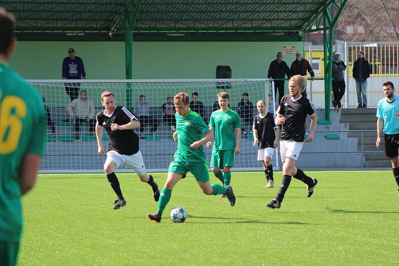 Fotbalová A třída: Prachatice - Loko ČB 2:2.