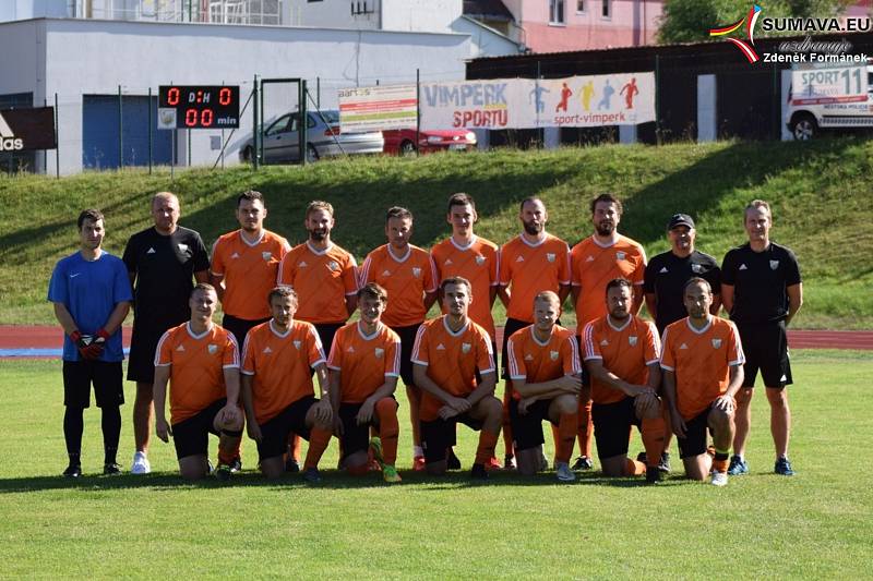 Fotbalová příprava mužů: Vimperk - Prachatice B 2:3.