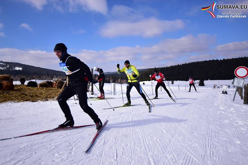 Šumava o víkendu žila dalším ročníkem Šumavského skimaratonu.