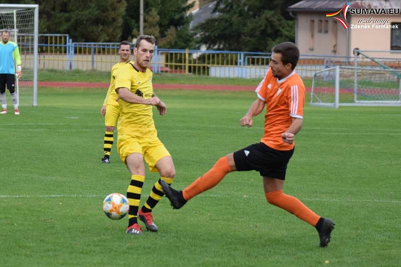 Fotbalová I.A třída: Vimperk - Lhenice 1:1.