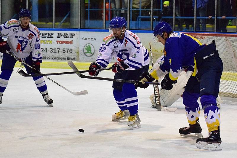 Vimperští hokejisté narazí ve čtvrtfinále play off na Veselí nad Lužnicí.
