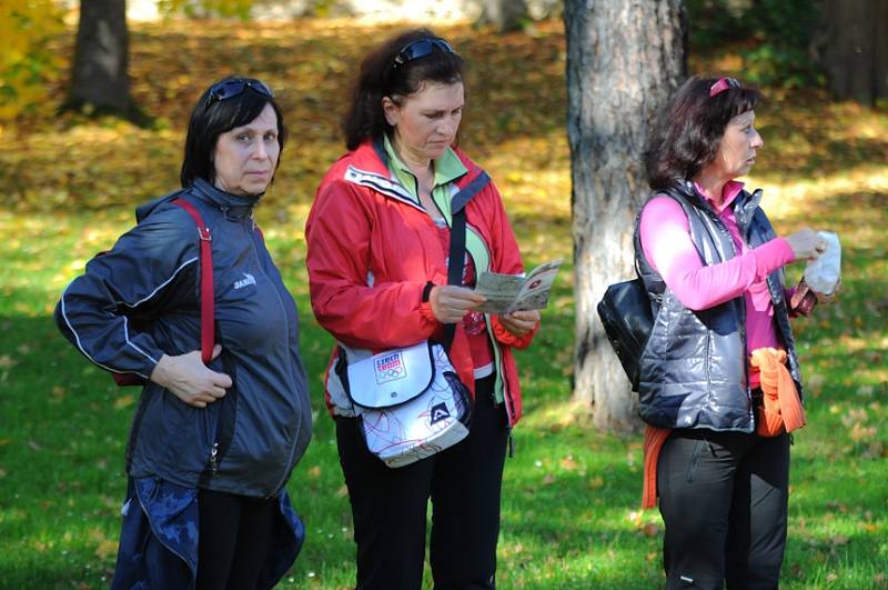 Hubertova jízda na zámku Skalice 18.10.2014 