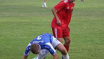 Fotbalový KP: Tatran Prachatice - Táborsko B 1:3 (0:2).