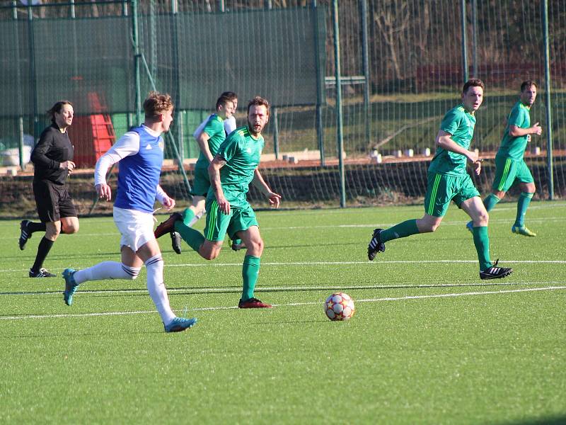 Fotbalový KP: Tatran Prachatice - Jiskra Třeboň 2:3 (2:1).