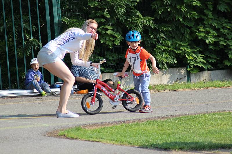 Dětský triatlon Prachatice 2018.