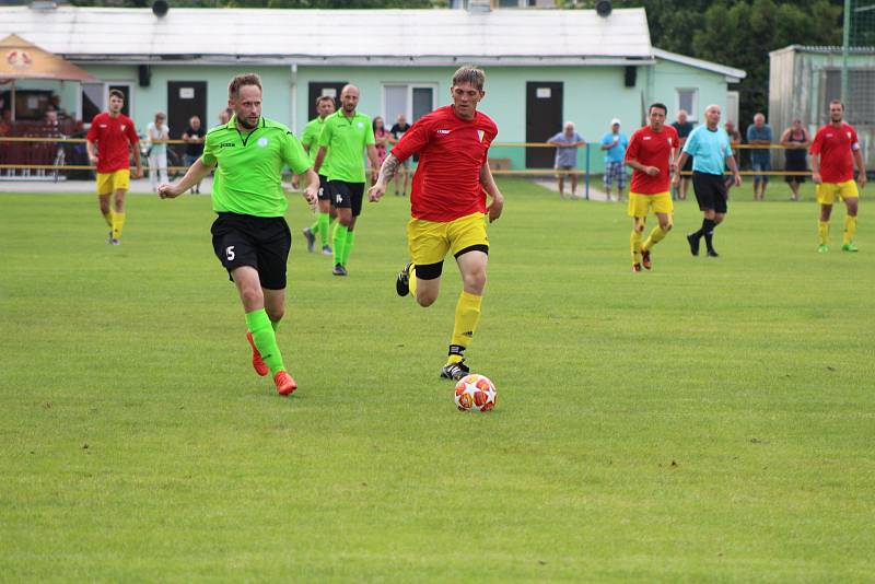 Fotbalová I.B třída: Čkyně - Sedlice 4:0.