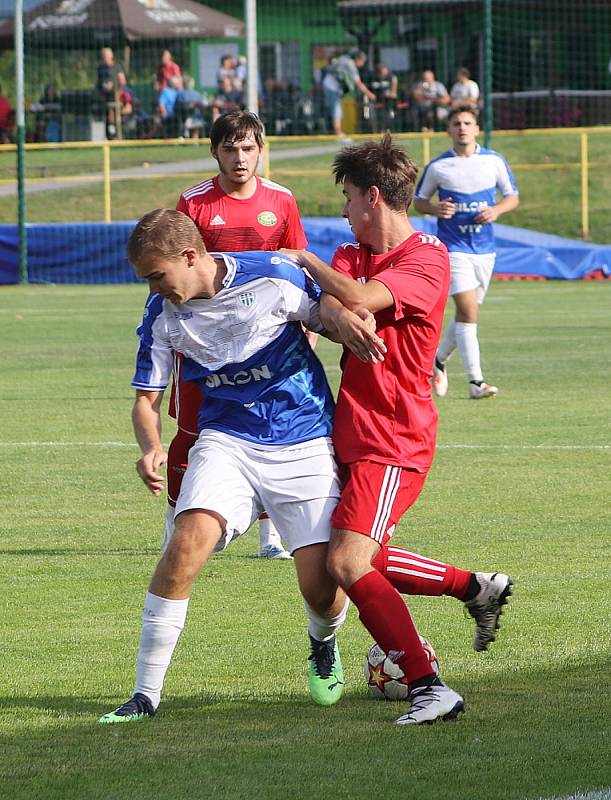 Fotbalový KP: Tatran Prachatice - Táborsko B 1:3 (0:2).