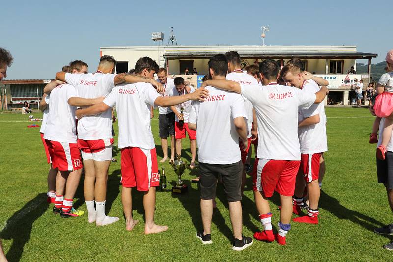 Lheničtí fotbalisté postupují do I.A třídy.