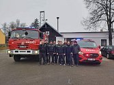 Tým Sboru dobrovolných hasičů ze Strunkovic nad Blanicí.