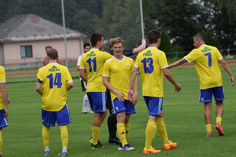 Fotbalová příprava: Šumavan Vimperk - Znakon Sousedovice 1:5 (0:2).