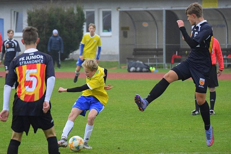 KP starší žáci: Šumavan Vimperk - Junior Strakonice 4:2 (2:1).