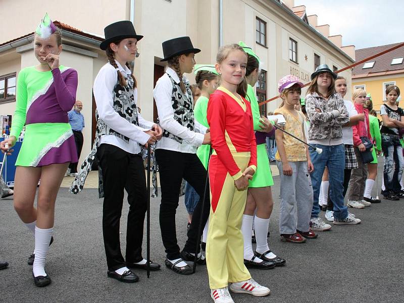 Poslední minuty před začátkem.