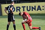 FORTUNA:LIGA: Dynamo České Budějovice - Slovácko 2:2.