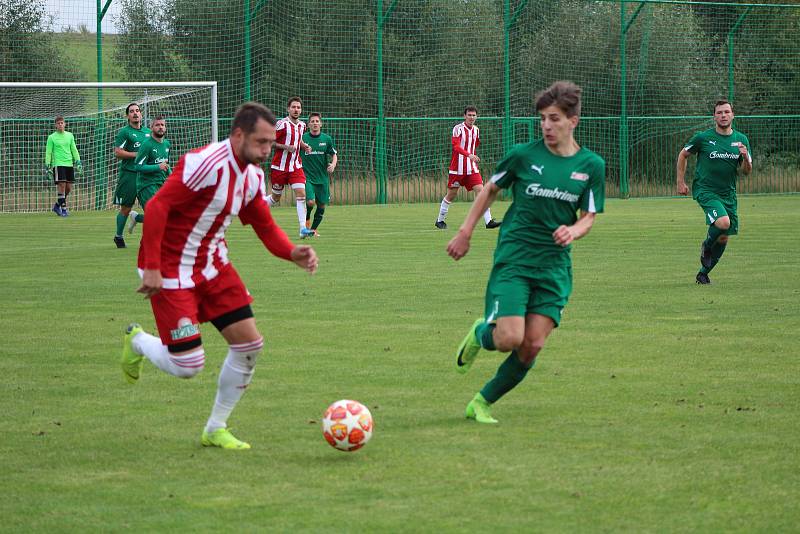 Fotbalový KP: Lažiště - Blatná 6:1.