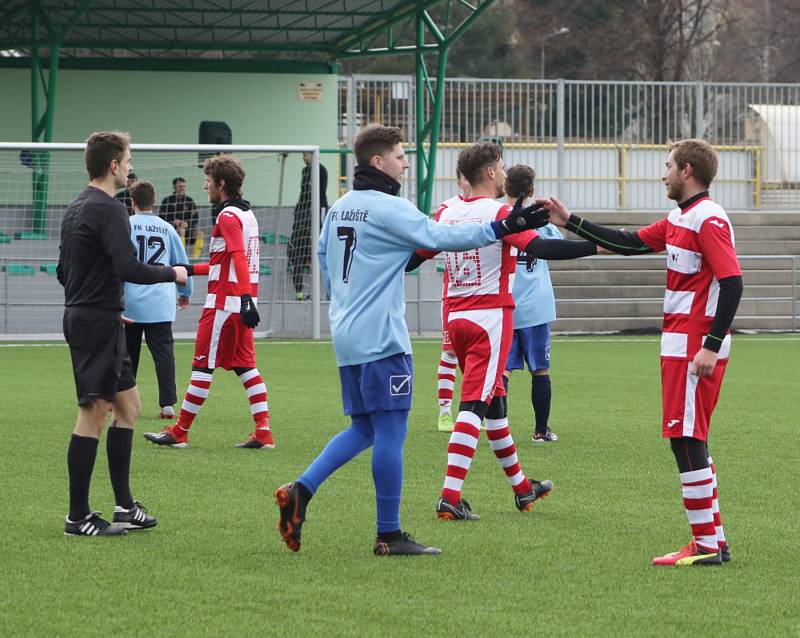 Fotbalová příprava: Lažiště - Lhenice 2:1.