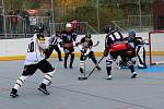 Prachatičtí hokejbalisté v úvodním utkání čtvrtfinále play off II. národní ligy porazili Zliv 5:0.