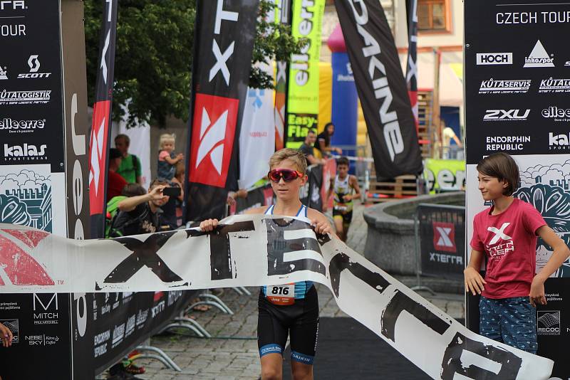 Předehrou evropskému šampionátu xterra triatlonu v Prachaticích byly závody dětí.