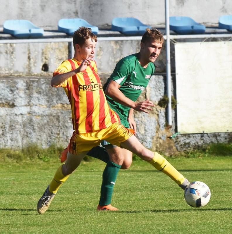 Fotbalový krajský přebor: Strakonice - Lažiště 0:0.