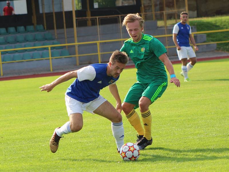 Fotbalový KP: Tatran Prachaice - Třeboň 3:2 (3:1).