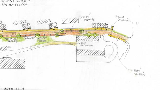 Městský architekt Luboš Zemen vytvořil návrh, podle kterého může vzniknout projektová dokumentace.