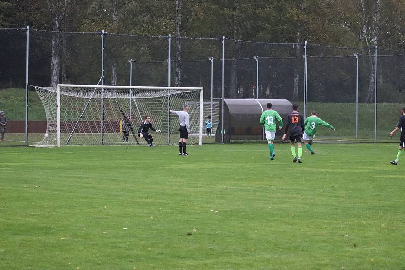 Fotbalový OP Prachaticka: Tatran Volary - Šumavské Hoštice 2:1 (1:1).