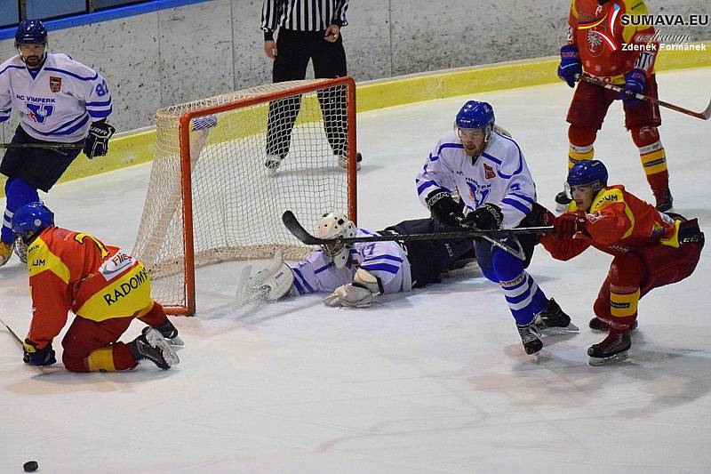 HC Vimperk - Sokol Radomyšl 7:3.