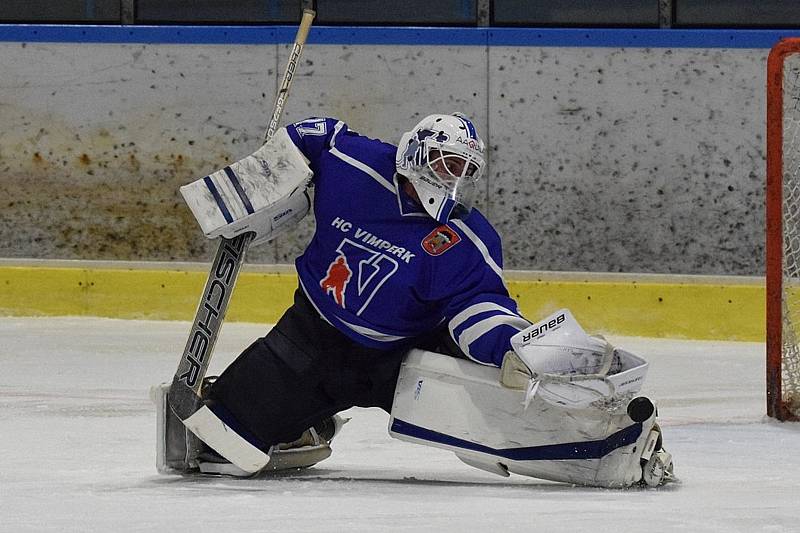 KL ledního hokeje: HC Vimperk - TJ Bpžetice 9:0 (3:0, 3:0, 3:0).