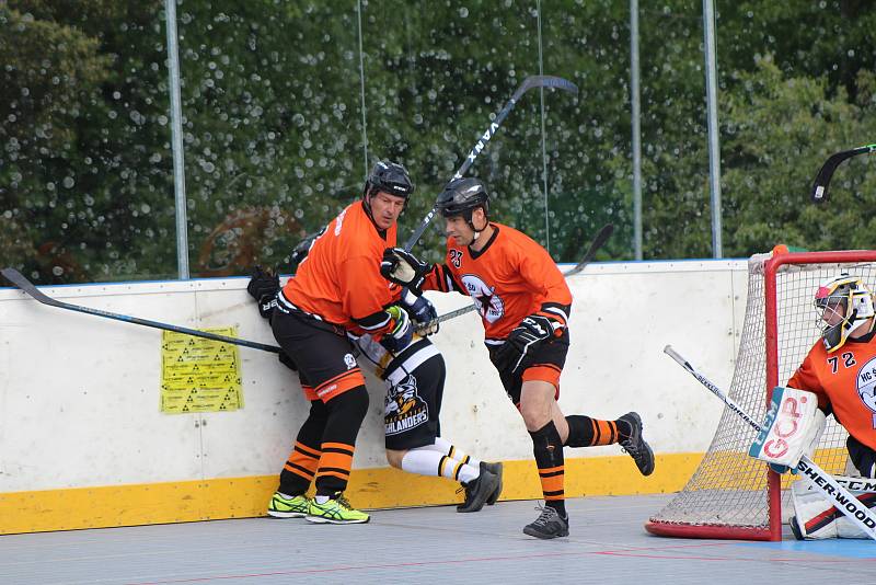 Play off 2. hokejalové ligy: HBC Prachatice - HC ŠD Písek 7:2.