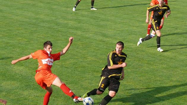 Lažišťští vyhráli ve Vodňanech 1:0.