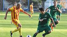 Fotbalový krajský přebor: Strakonice - Lažiště 0:0.