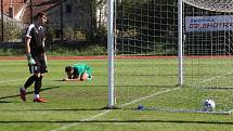 Fotbalová A třída: Netolice - Prachatice B 3:3.