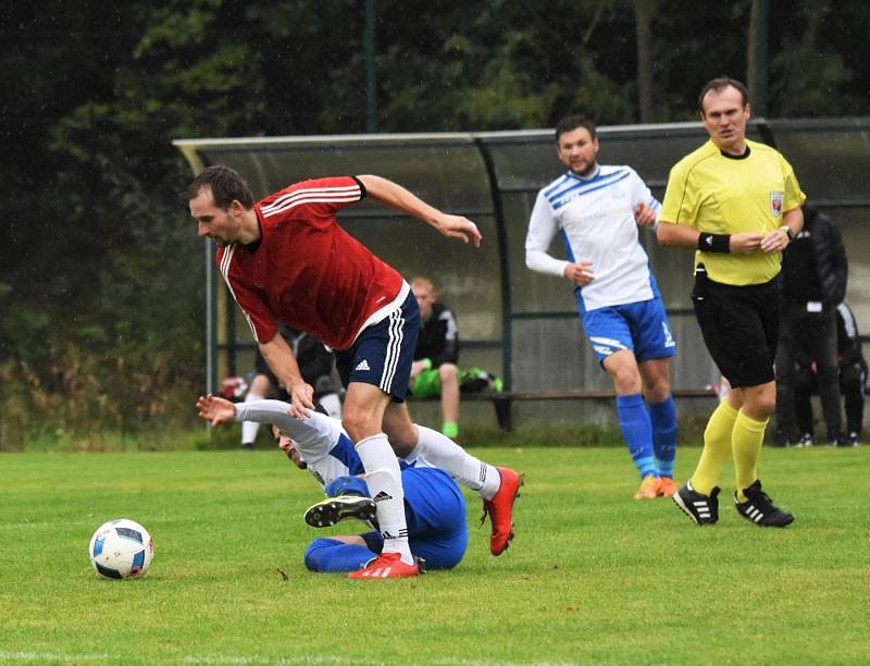 Fotbalová I.A třída: Strunkovice - Mirovice 2:1 (1:1).