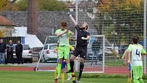 Fotbalová I.A třída: Šumavan Vimperk - SK Planá 1:0 (1:0).