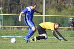 Fotbalový OP Prachaticka: Čkyně B - Vacov B 1:1 (17. Chalupa - 24. Dyk).